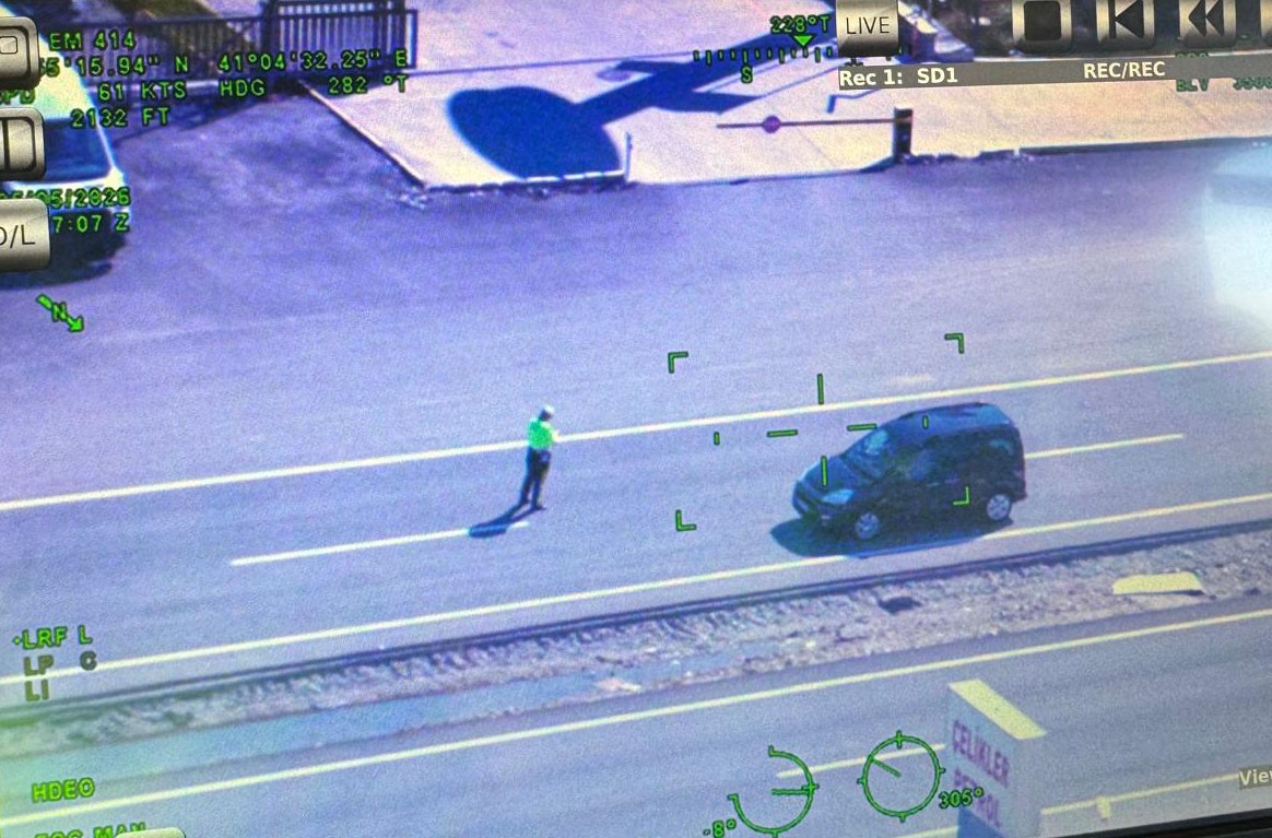 Batman’da Kurban Bayramı öncesi havadan trafik denetimi