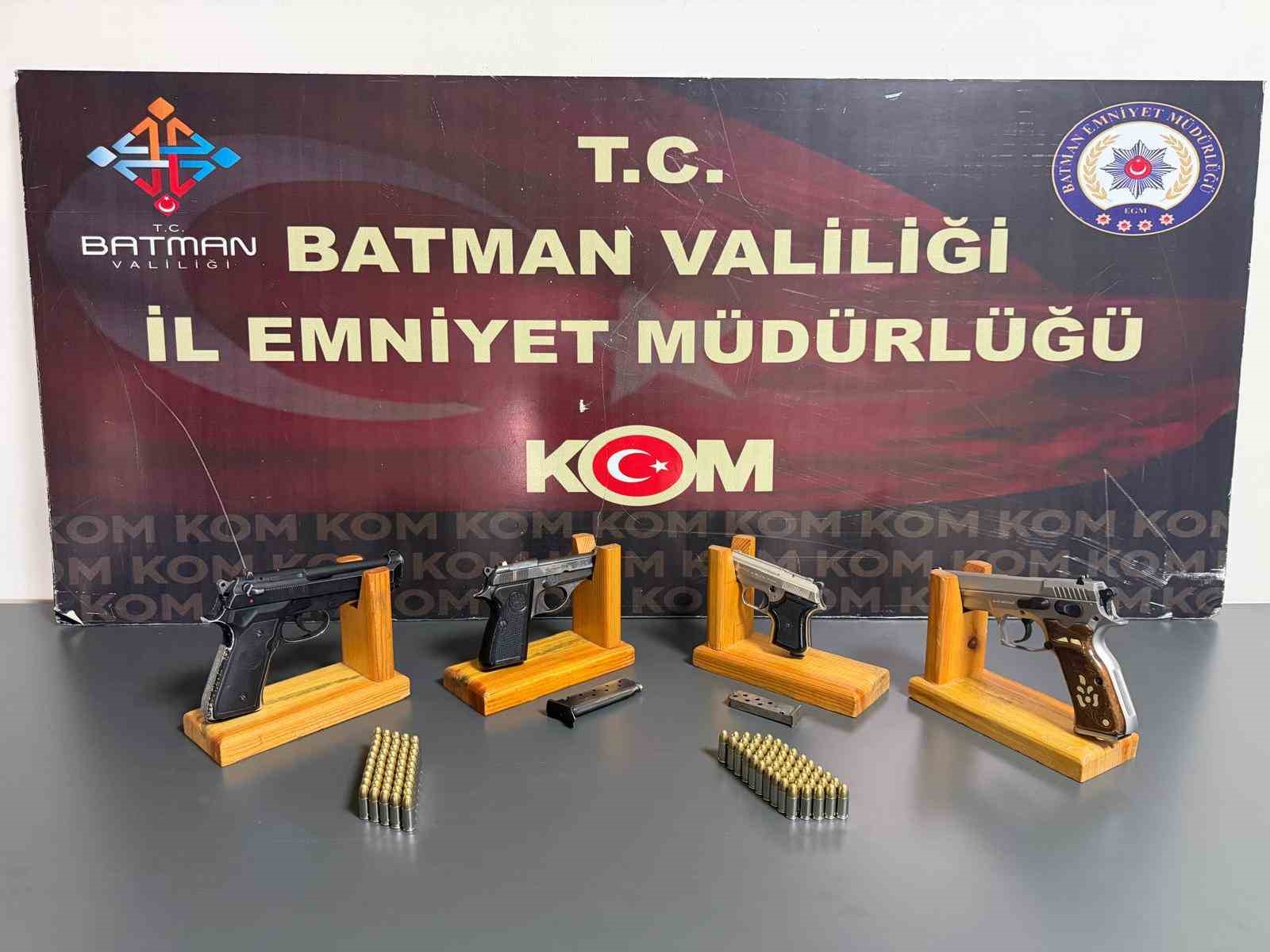 Batman’da organize suç örgütü çökertildi