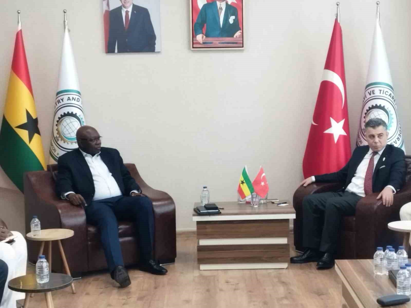 Gana Cumhuriyeti Yatırım Kurulu Başkanı ve heyeti Ankara’da