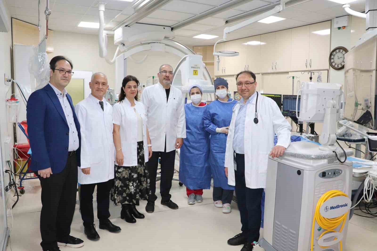 GAÜN Çocuk Hastanesi’nde bölgenin ilk pediatrik EPS ünitesi hizmete girdi