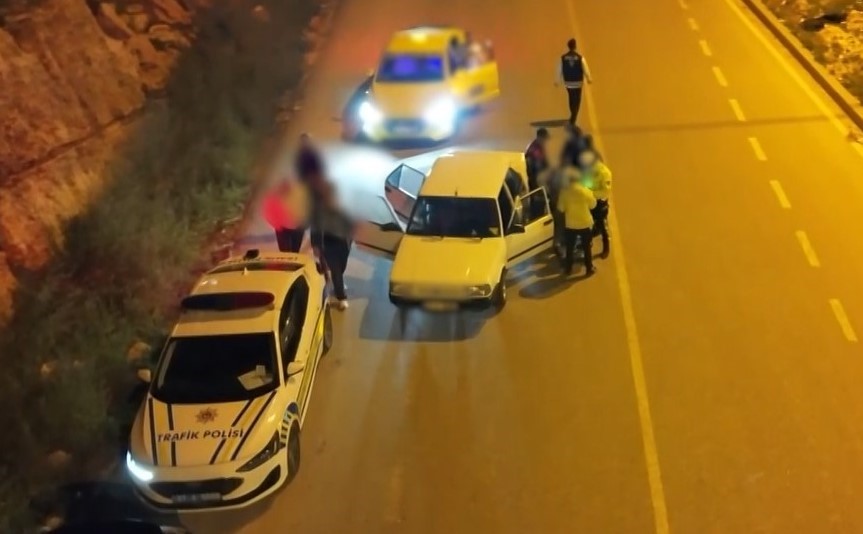 Gaziantep’te ’Narko-Alan’ uygulaması: 75 araca 3 milyon TL ceza