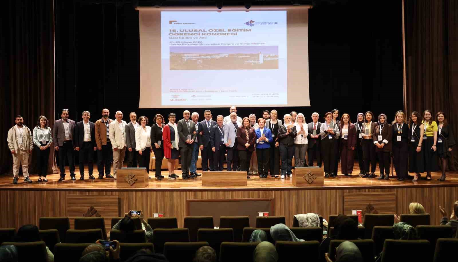 Hasan Kalyoncu Üniversitesi’nde ‘15. Ulusal Özel Eğitim Öğrenci Kongresi’ gerçekleştirildi