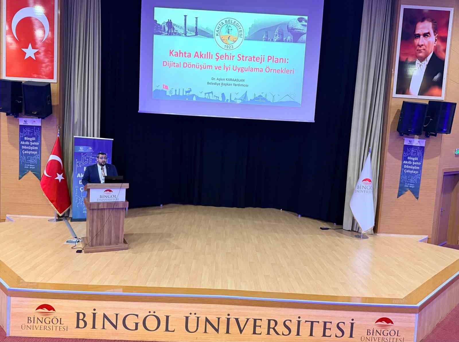 Kahta Belediyesi, Akıllı Şehircilik Vizyonunu Bingöl’de anlattı