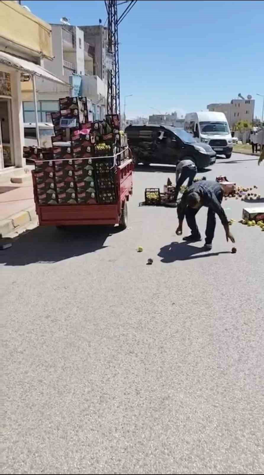 Mardin’de otomobil ile motosiklet çarpıştı
