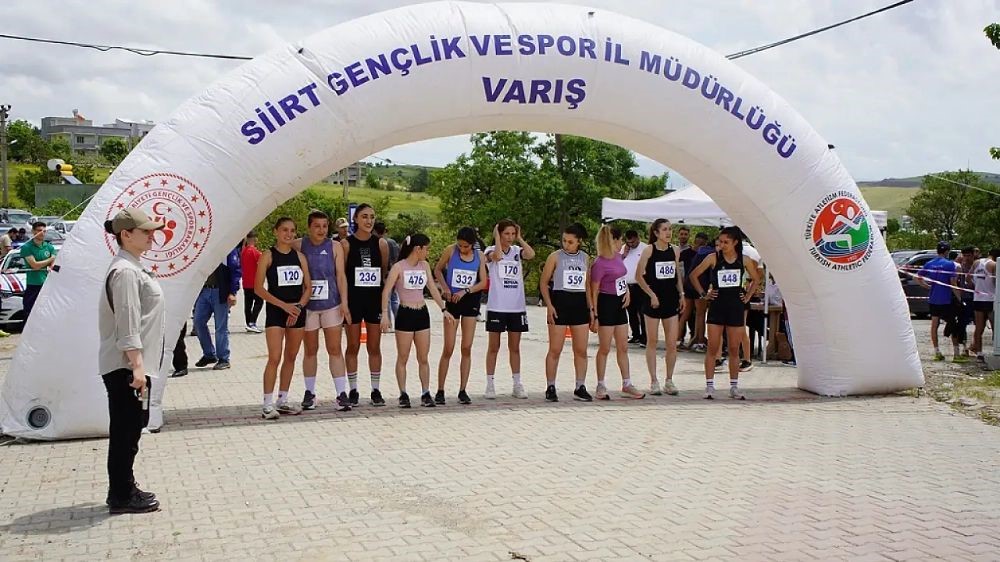 Siirt’te dağ koşuları milli takım seçmeleri tamamlandı